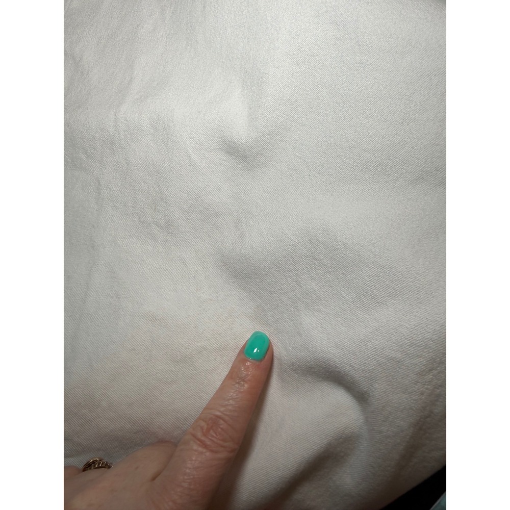 Lauren Ralph Lauren Adelle White Cotton Blend Straight Leg Pants Womens 18 - Picture 5 of 6